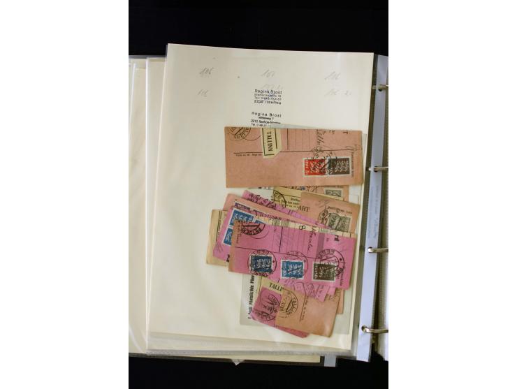1928/40, interesting unused and used collection containing more than 100 cards and covers, better sets, multiples, colour- an