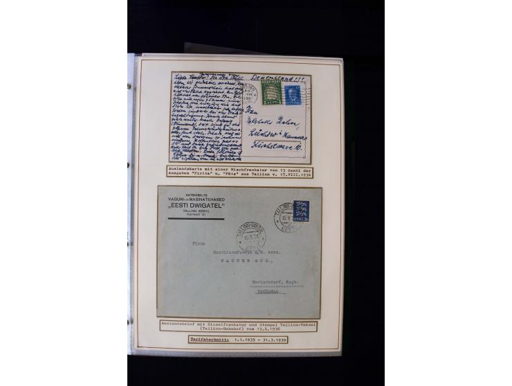 1928/40, interesting unused and used collection containing more than 100 cards and covers, better sets, multiples, colour- an