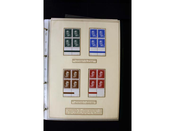1928/40, interesting unused and used collection containing more than 100 cards and covers, better sets, multiples, colour- an
