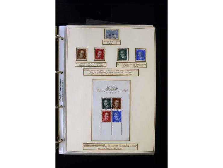 1928/40, interesting unused and used collection containing more than 100 cards and covers, better sets, multiples, colour- an