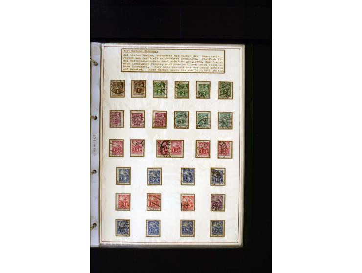 1928/40, interesting unused and used collection containing more than 100 cards and covers, better sets, multiples, colour- an