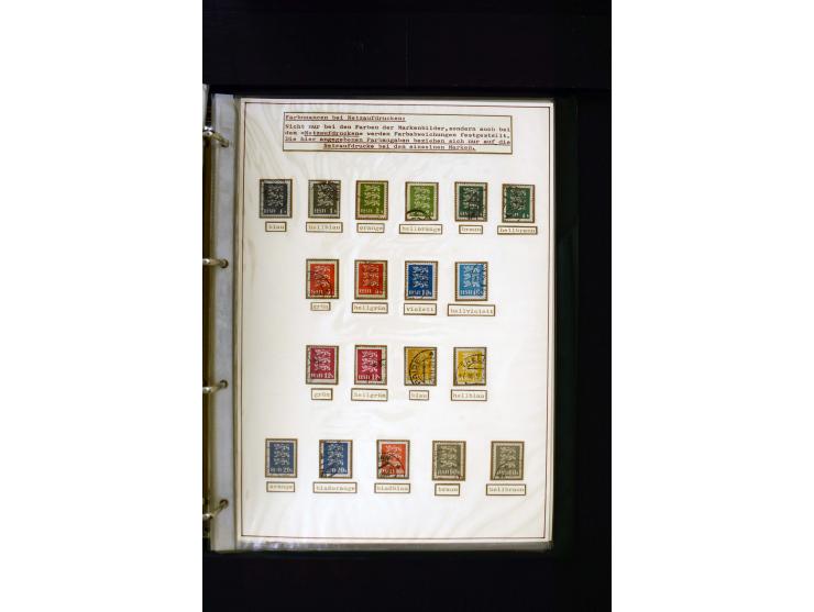 1928/40, interesting unused and used collection containing more than 100 cards and covers, better sets, multiples, colour- an