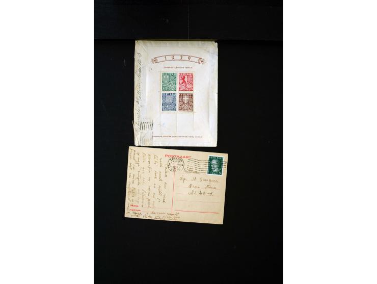1919/43, very interesting collection of more than 180 cards and covers including censor marks, special cancellations, Ostland