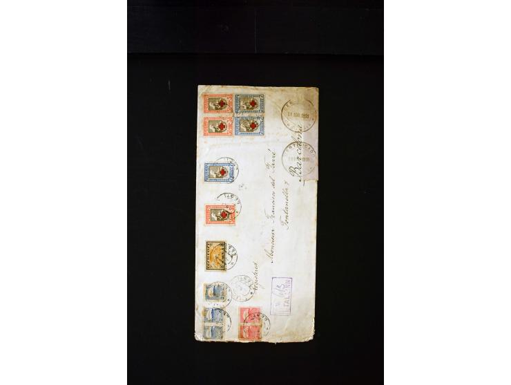 1919/43, very interesting collection of more than 180 cards and covers including censor marks, special cancellations, Ostland