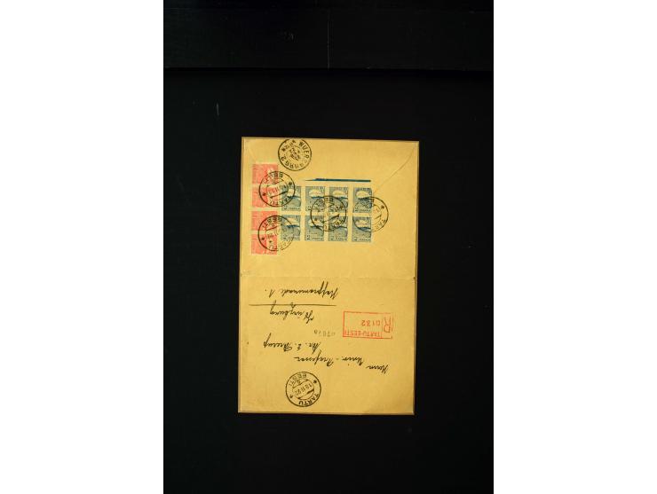 1919/43, very interesting collection of more than 180 cards and covers including censor marks, special cancellations, Ostland