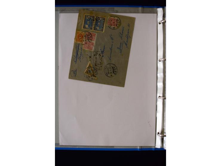 AIRMAIL: 1920/30, very interesting unused and used collection containing several "Ice-Flights", more than 30 cards and covers