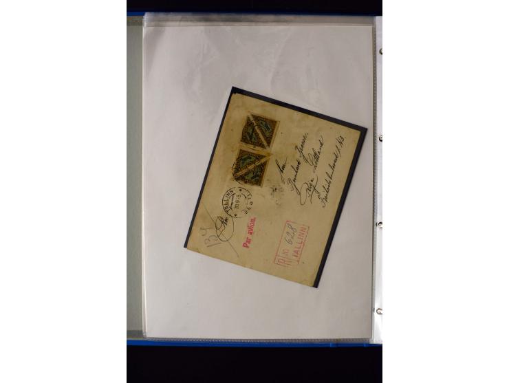 AIRMAIL: 1920/30, very interesting unused and used collection containing several "Ice-Flights", more than 30 cards and covers