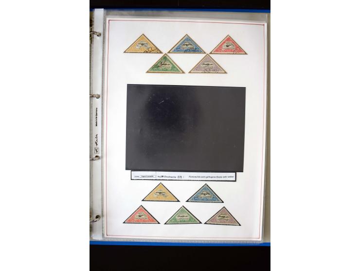 AIRMAIL: 1920/30, very interesting unused and used collection containing several "Ice-Flights", more than 30 cards and covers
