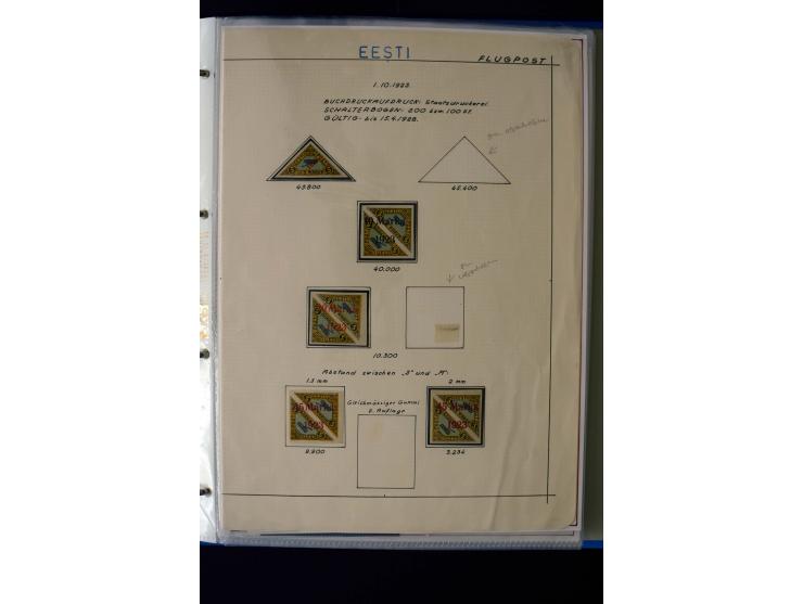 AIRMAIL: 1920/30, very interesting unused and used collection containing several "Ice-Flights", more than 30 cards and covers