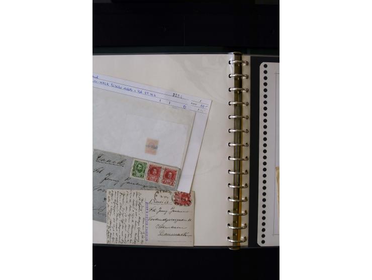 CANCELLATIONS: AA AG - VÖHMA-KABALA, extensive 4 volume collection with many hundred pieces, mostly very clean and complete c