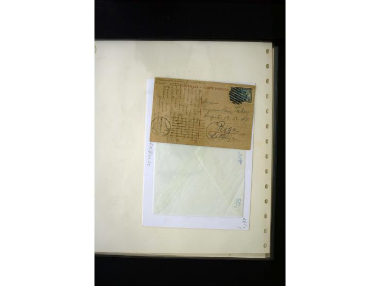 PROVISIONAL CANCELLATIONS: ALATSKIWI - TORI, very interesting collection with more than 230 stamps and pieces and 15 cards an