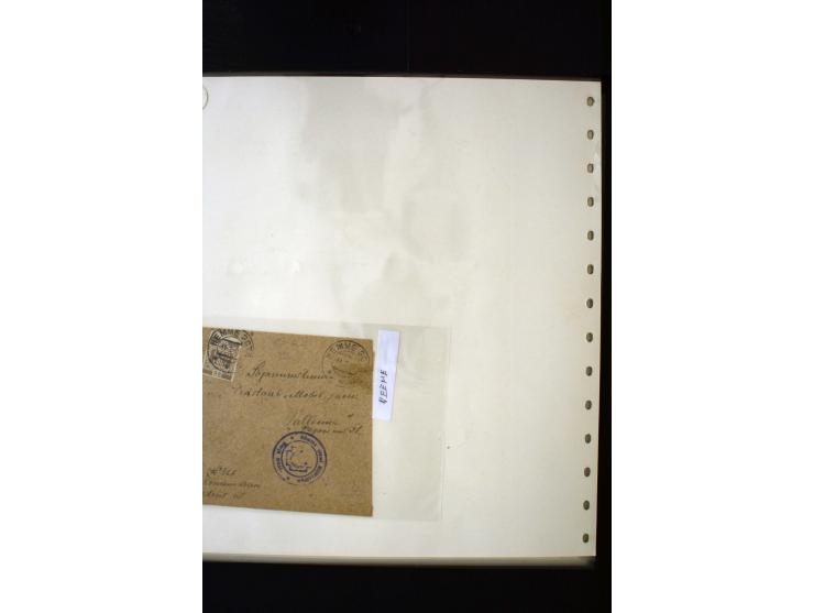 PROVISIONAL CANCELLATIONS: ALATSKIWI - TORI, very interesting collection with more than 230 stamps and pieces and 15 cards an
