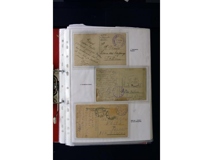 INDEPENDENCE-WAR: 1918/20, 80 cards with many different cancellations, mostly fine