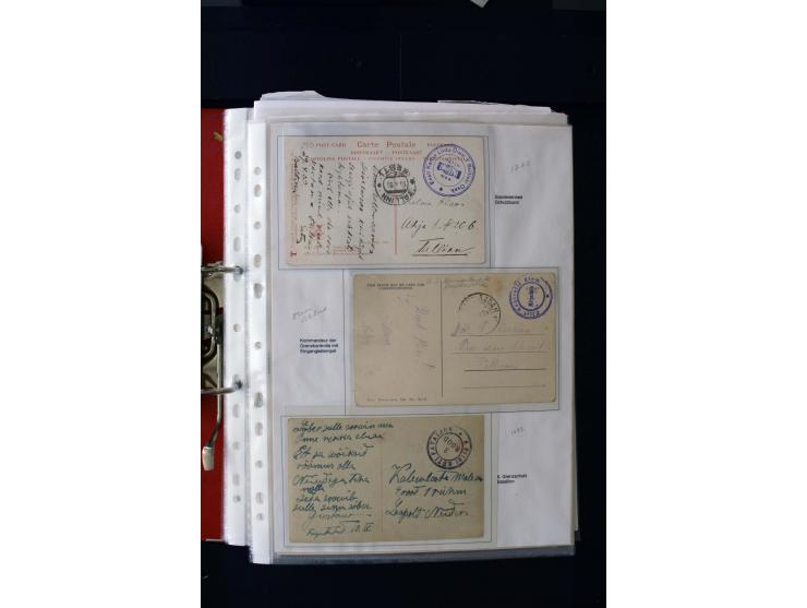 INDEPENDENCE-WAR: 1918/20, 80 cards with many different cancellations, mostly fine