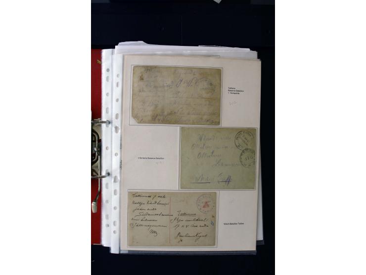 INDEPENDENCE-WAR: 1918/20, 80 cards with many different cancellations, mostly fine