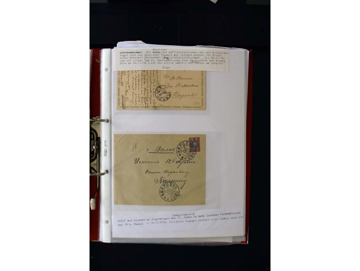 INDEPENDENCE-WAR: 1918/20, 80 cards with many different cancellations, mostly fine