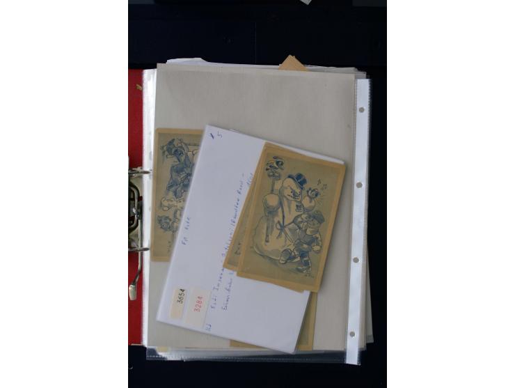 INDEPENDENCE-WAR: 1918/20, 80 cards with many different cancellations, mostly fine