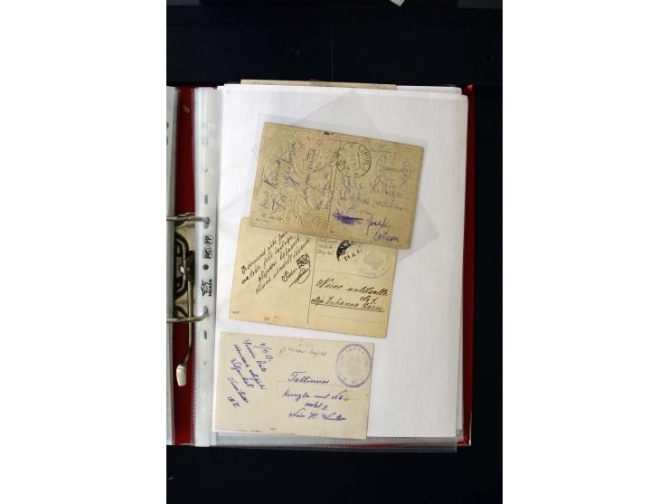 INDEPENDENCE-WAR: 1918/20, 80 cards with many different cancellations, mostly fine