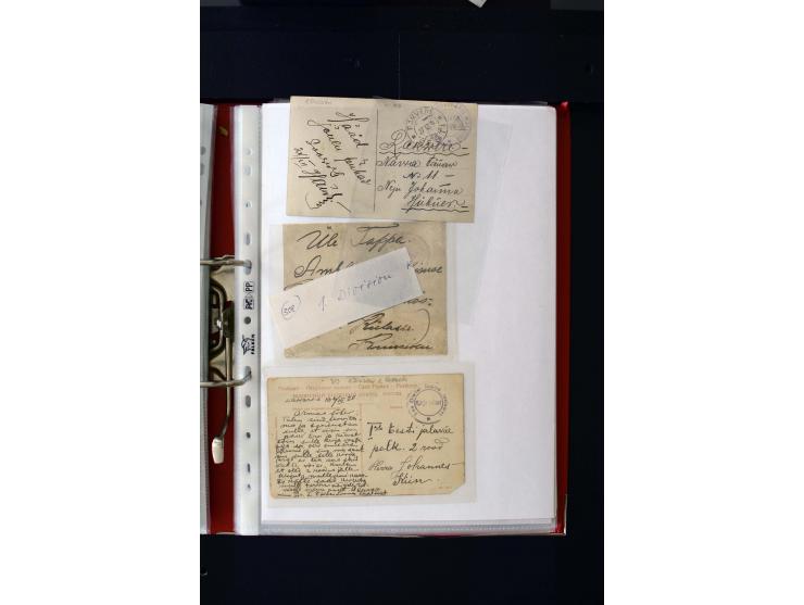 INDEPENDENCE-WAR: 1918/20, 80 cards with many different cancellations, mostly fine