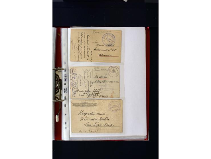 INDEPENDENCE-WAR: 1918/20, 80 cards with many different cancellations, mostly fine