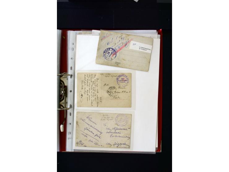 INDEPENDENCE-WAR: 1918/20, 80 cards with many different cancellations, mostly fine