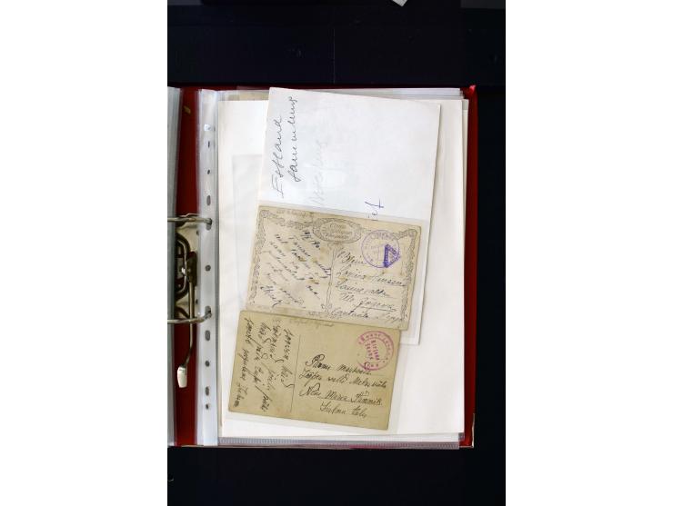 INDEPENDENCE-WAR: 1918/20, 80 cards with many different cancellations, mostly fine