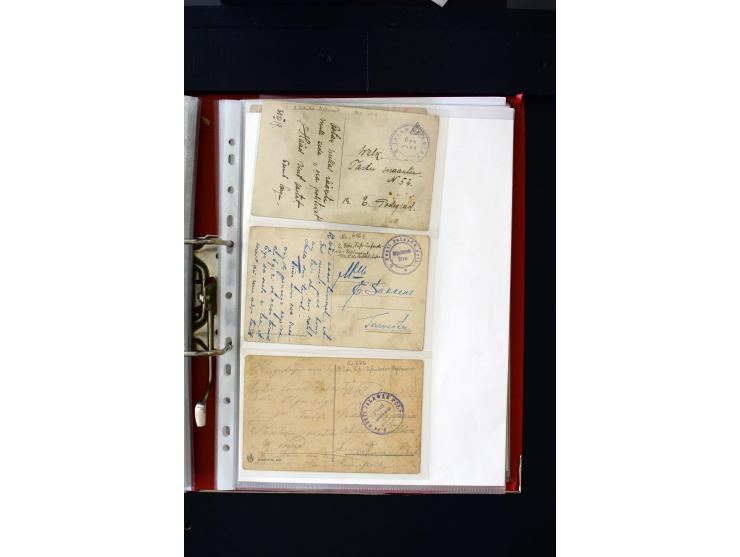 INDEPENDENCE-WAR: 1918/20, 80 cards with many different cancellations, mostly fine