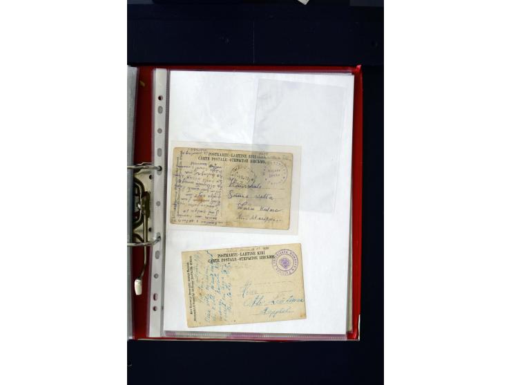 INDEPENDENCE-WAR: 1918/20, 80 cards with many different cancellations, mostly fine
