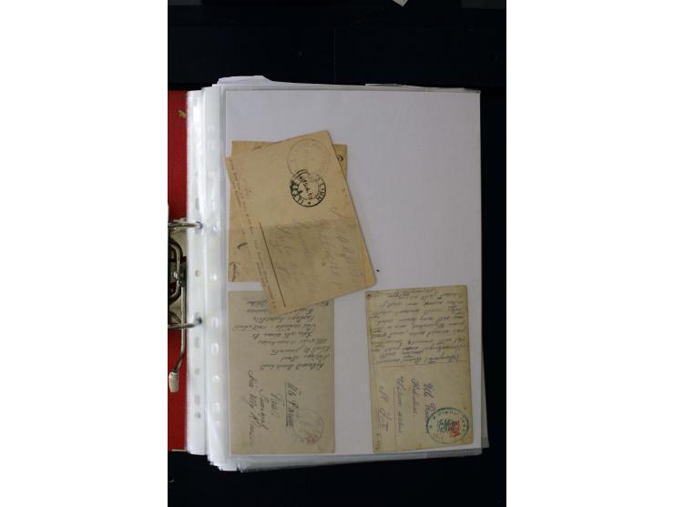 INDEPENDENCE-WAR: 1918/20, 80 cards with many different cancellations, mostly fine