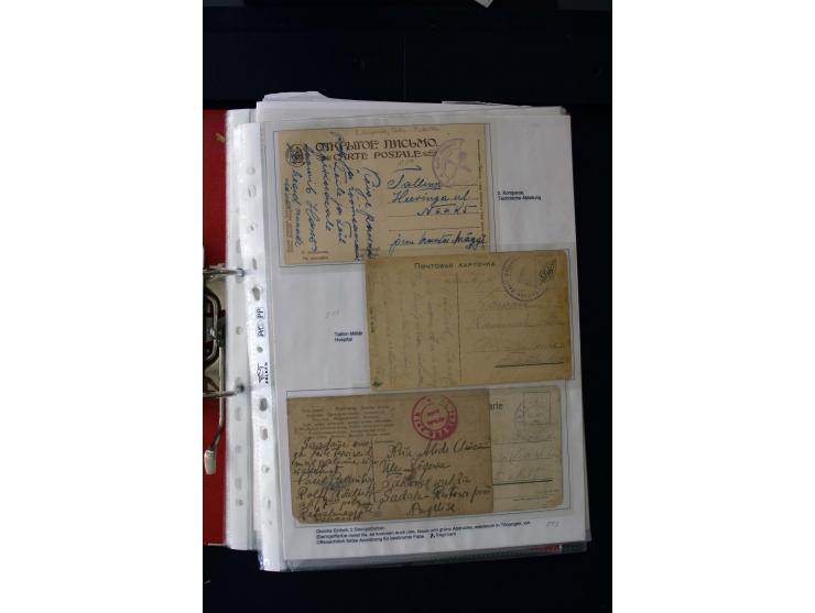 INDEPENDENCE-WAR: 1918/20, 80 cards with many different cancellations, mostly fine
