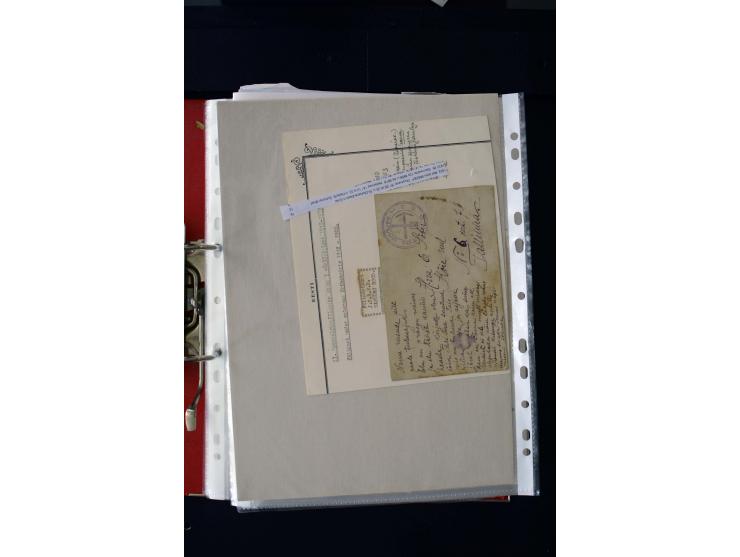 INDEPENDENCE-WAR: 1918/20, 80 cards with many different cancellations, mostly fine