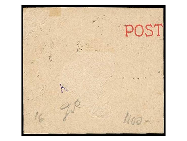 Perekop 50 k. violett, tied by cds. "ELVA 28 VII 41" to small piece, fine, signed and certificate Löbbering BPP