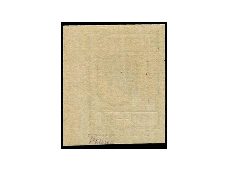 30 k. imperforated, with right sheet margin, mint never hinged, fine, signed Krischke BPP a.o. with certificate