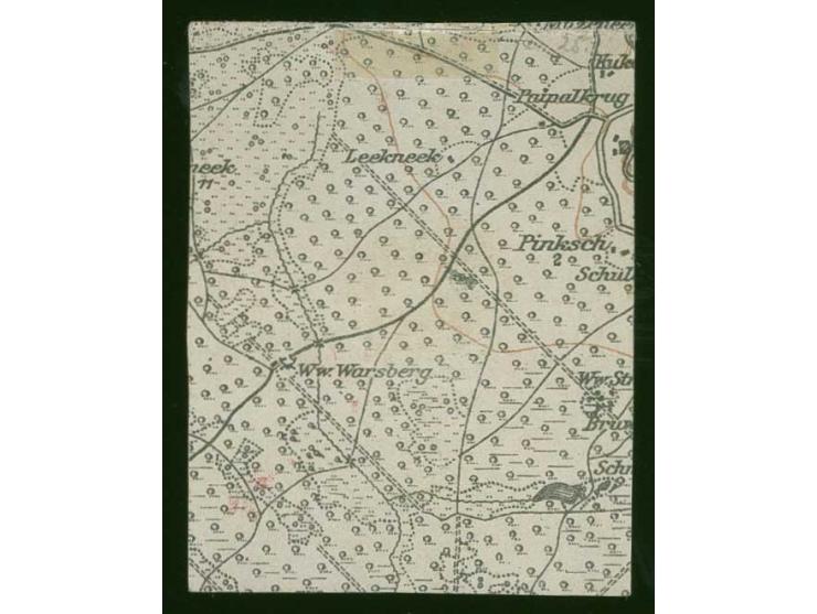 1918, 5 k. red, block of four with double print, one inverted, without gum, very fine