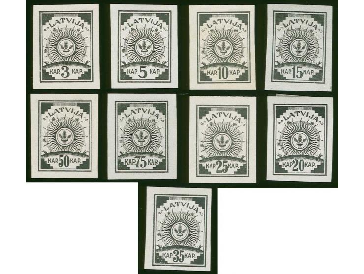 3-75 k. black on chalky paper, without gum, fine