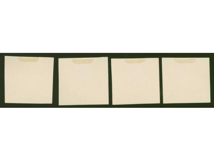 1920, Red Cross 20 k.-1 rbl., red on chalky paper, center only, without gum, scarce, fine