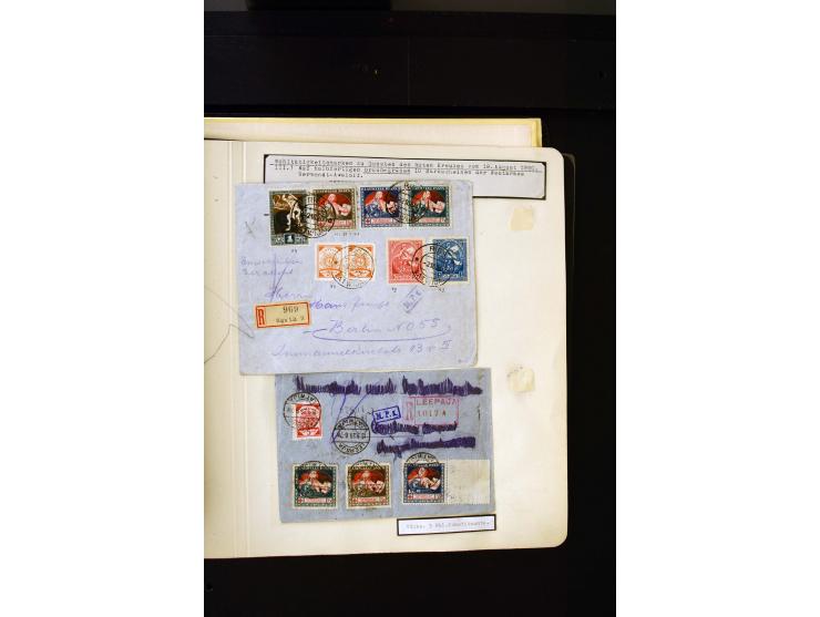  1920, Red Cross, mostly unused collection with many multiples, partially imperforated stamps and multiples, plate flaws and 