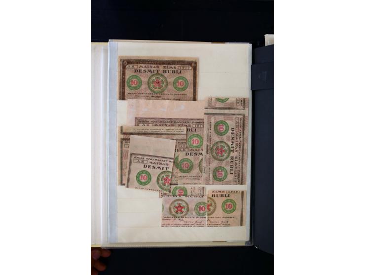  1920, Red Cross, mostly unused collection with many multiples, partially imperforated stamps and multiples, plate flaws and 