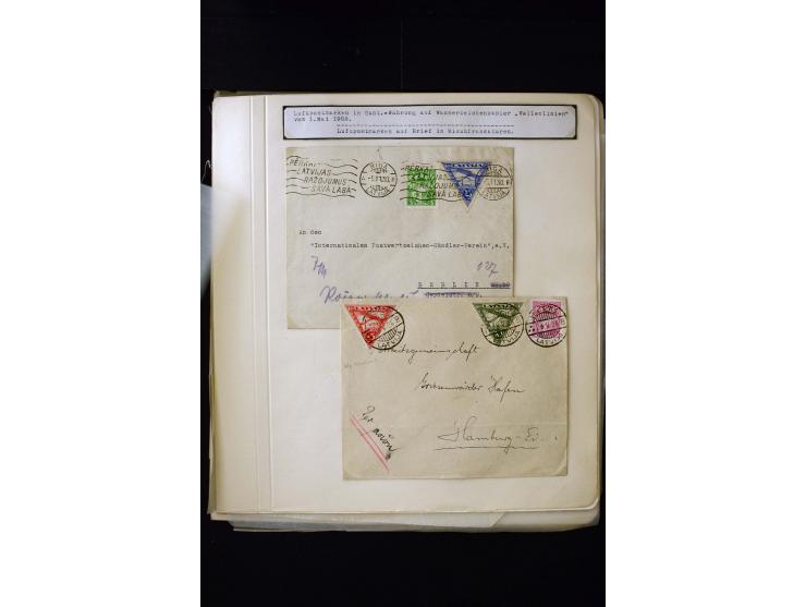 1928/31, Airmail, unused and used collection with many multiples, different perforations and watermarks, Mi.-No. 131Ums unuse