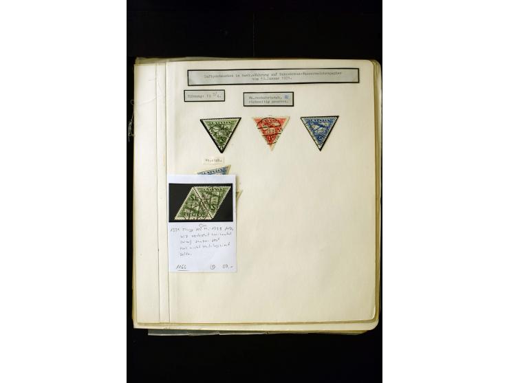1928/31, Airmail, unused and used collection with many multiples, different perforations and watermarks, Mi.-No. 131Ums unuse