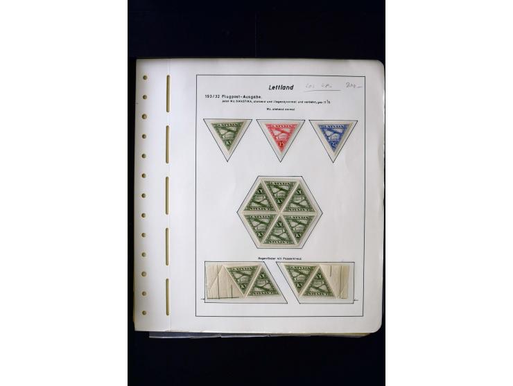 1928/31, Airmail, unused and used collection with many multiples, different perforations and watermarks, Mi.-No. 131Ums unuse
