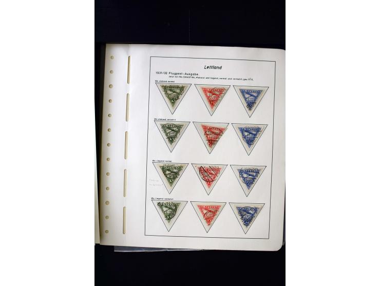 1928/31, Airmail, unused and used collection with many multiples, different perforations and watermarks, Mi.-No. 131Ums unuse
