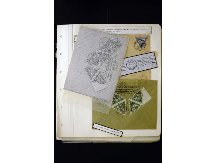 1928/31, Airmail, unused and used collection with many multiples, different perforations and watermarks, Mi.-No. 131Ums unuse