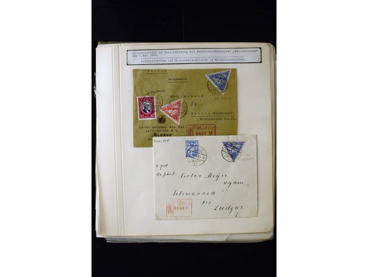 1928/31, Airmail, unused and used collection with many multiples, different perforations and watermarks, Mi.-No. 131Ums unuse