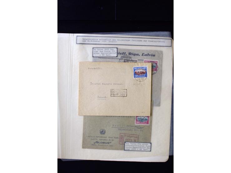 1928, 10th Anniversary of Independence 6 s.-1 l., used and unused collection with different watermarks, perforations, varieti