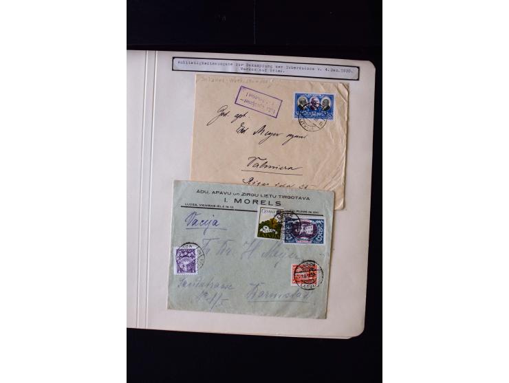 1930, Anti-Tuberculosis 1-30 s., unused and used collection with perforation varieties, different watermarks, Mi.-No 161F (2)