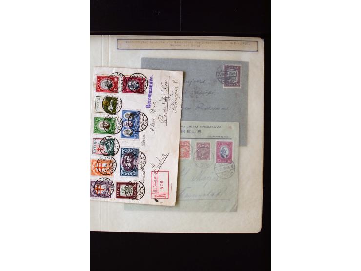 1930, Anti-Tuberculosis 1-30 s., unused and used collection with perforation varieties, different watermarks, Mi.-No 161F (2)