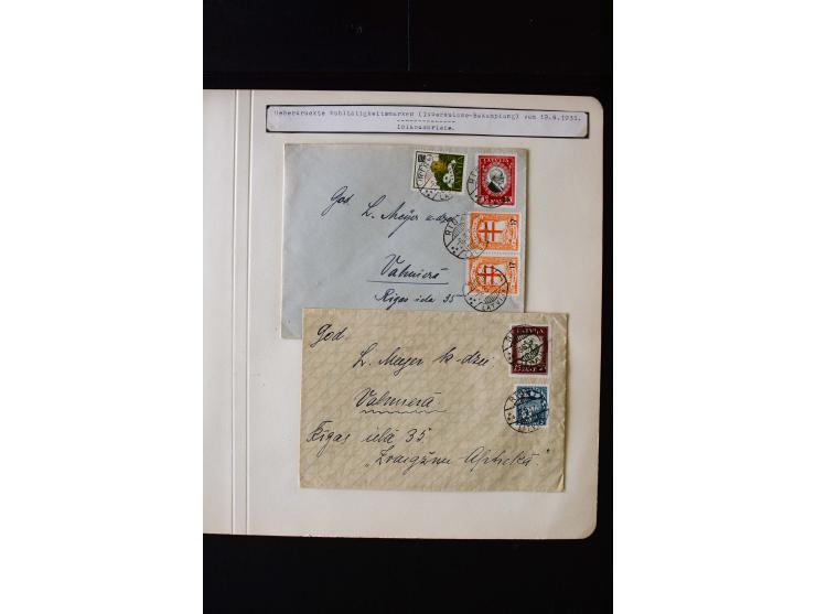 1931, Anti-Tuberculosis 1-30 s., used and unused sets including better watermarks and varieties like shifted and double overp
