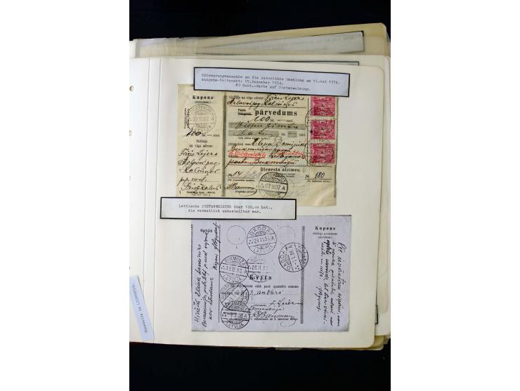 1934/37, very interesting unused and used collection ex Mi.-No. 232-261, containing multiples, plate flaws, perforation and w
