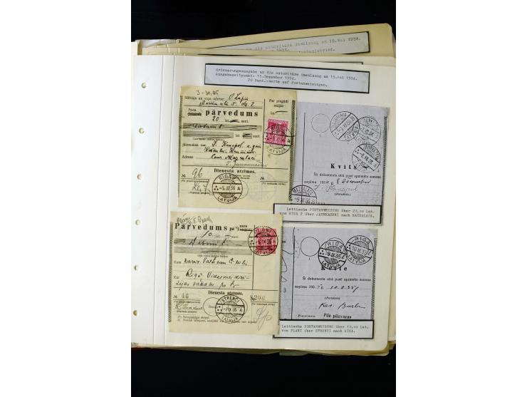 1934/37, very interesting unused and used collection ex Mi.-No. 232-261, containing multiples, plate flaws, perforation and w